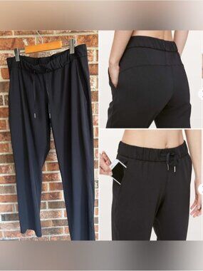 Lululemon On The Fly Pant EUC Black Size 12